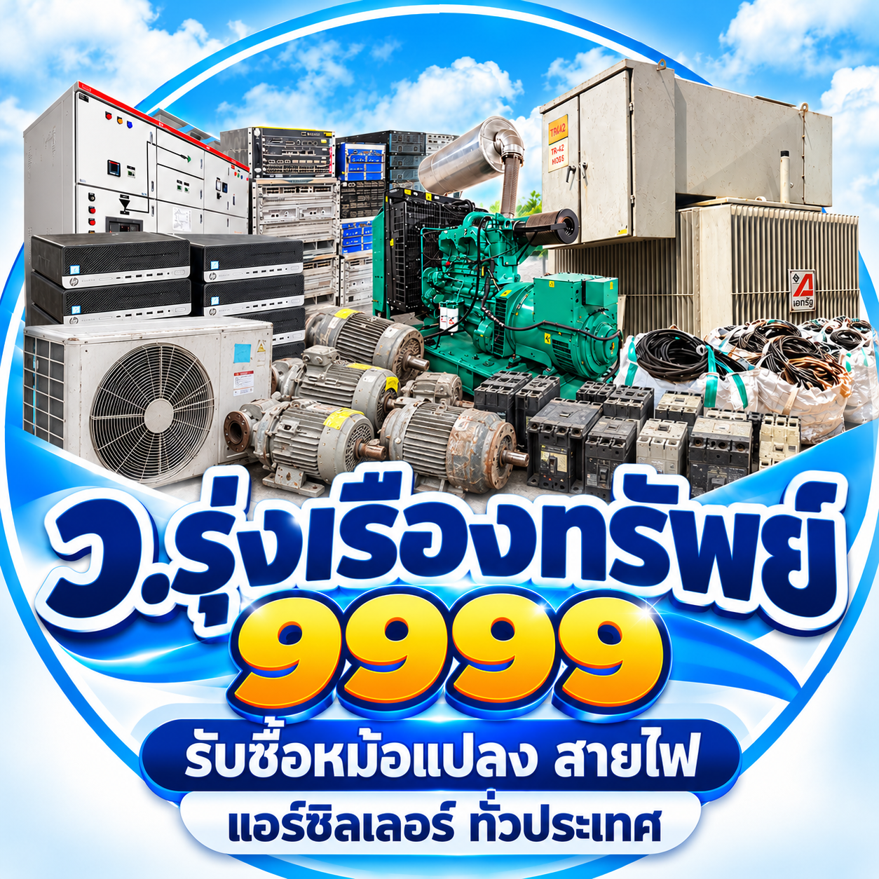 โลโก้ ว.รุ่งเรืองทรัพย์ 9999